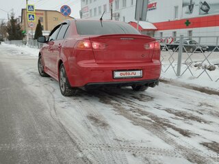 2008 Mitsubishi Lancer X, красный, 990099 рублей, вид 2