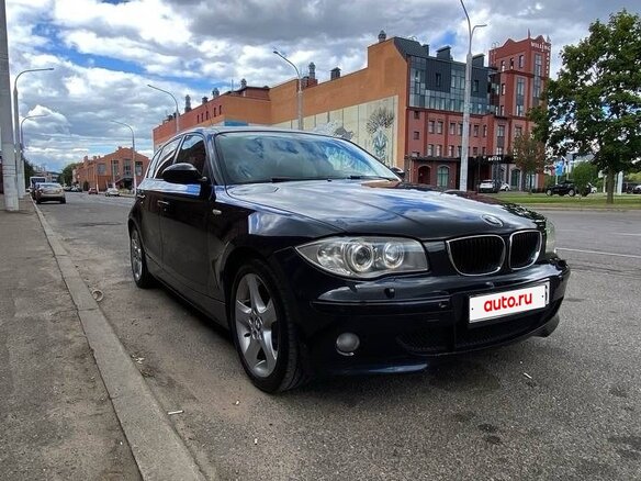 2004 BMW 1 серии 120d I (E81/E82/E87/E88), чёрный, 850000 рублей - вид 23