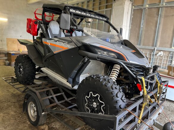 2020 CFMoto ZFORCE 1000, серый, 1800000 рублей - вид 6