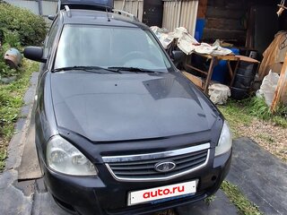 2012 Lada (ВАЗ) Priora I, чёрный, 300000 рублей, вид 1