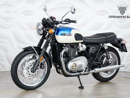 2026 Triumph Bonneville T120, синий, 1677000 рублей, вид 3