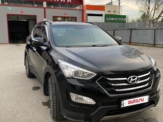 2013 Hyundai Santa Fe III, чёрный, 1850000 рублей, вид 2
