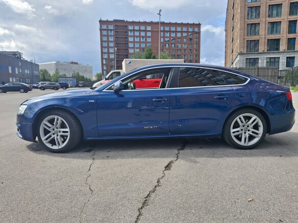 2013 Audi A5 I (8T) Рестайлинг, синий, 1330000 рублей - вид 3