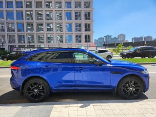 2017 Jaguar F-Pace I, синий, 2550000 рублей, вид 4