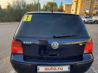 1999 Volkswagen Golf IV, синий, 320000 рублей, вид 5