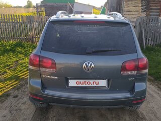 2008 Volkswagen Touareg I Рестайлинг, серый, 1000000 рублей, вид 4