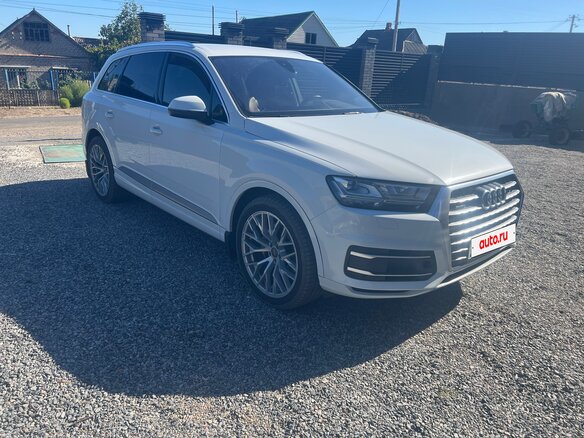 2015 Audi Q7 II (4M), белый, 3500000 рублей - вид 3