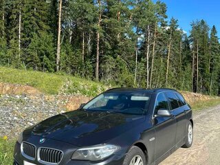 2015 BMW 5 серии 518d VI (F10/F11/F07) Рестайлинг, чёрный, 2450000 рублей, вид 1