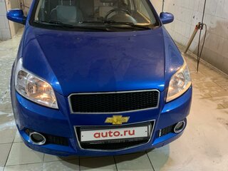2009 Chevrolet Aveo I Рестайлинг, синий, 450000 рублей, вид 1