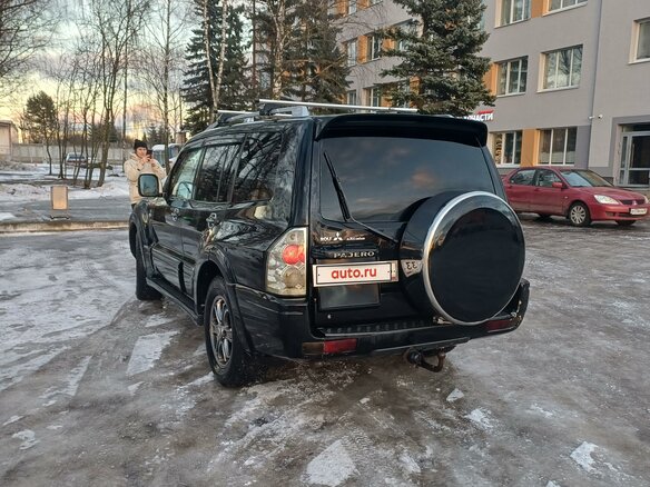 2005 Mitsubishi Pajero III Рестайлинг, чёрный - вид 4