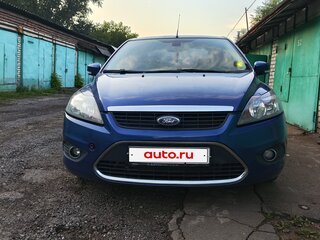 2008 Ford Focus II Рестайлинг, синий, 450000 рублей, вид 1