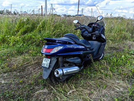 2004 Yamaha Majesty 400, синий, 240000 рублей, вид 2