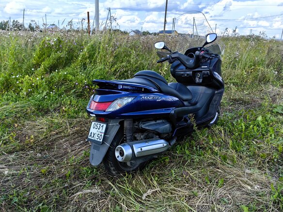 2004 Yamaha Majesty 400, синий, 240000 рублей - вид 1