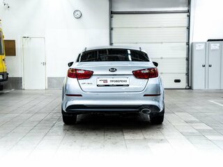 2014 Kia Optima III Рестайлинг, серебристый, 1300000 рублей, вид 5