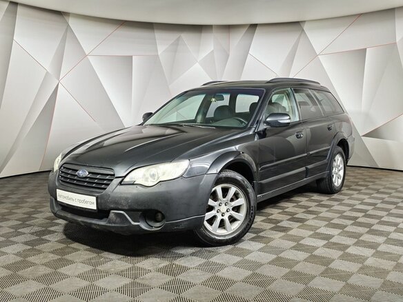 2006 Subaru Outback III Рестайлинг, чёрный