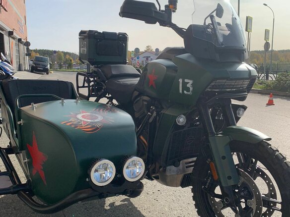 2021 Harley-Davidson Pan America, зелёный - вид 7