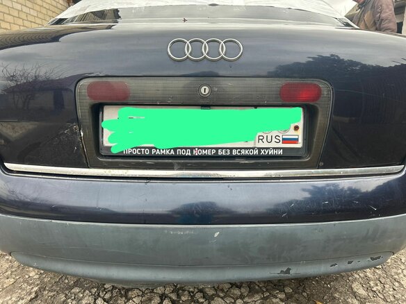 1998 Audi A6 II (C5), синий, 280000 рублей - вид 8