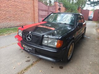 1987 Mercedes-Benz 190 (W201), чёрный, 680000 рублей, вид 3