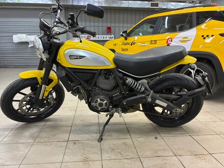 2015 Ducati Scrambler 800, жёлтый, 580000 рублей, вид 2