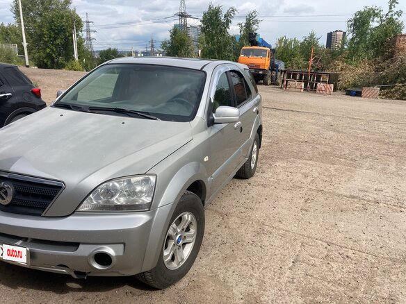 2003 Kia Sorento 4-speed I, серый, 450000 рублей - вид 1