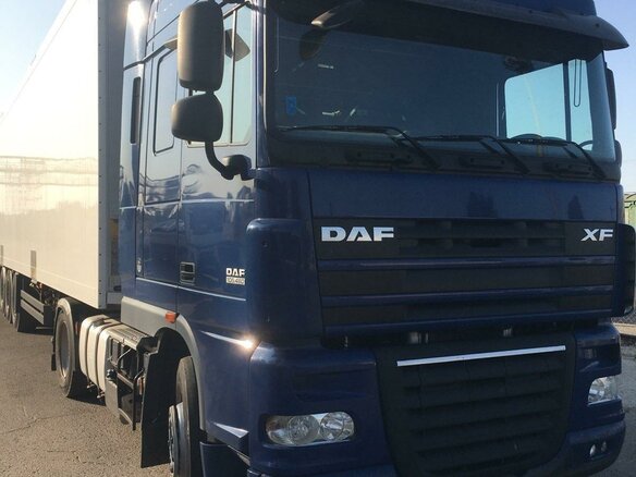 2011 DAF XF 105, синий, 3300000 рублей - вид 2