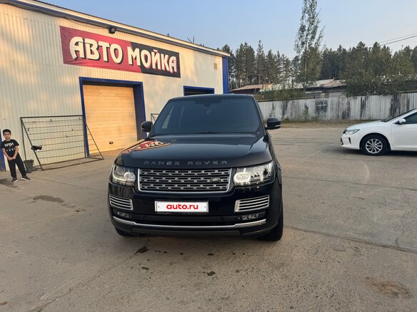 2014 Land Rover Range Rover Long IV, чёрный, 5500000 рублей - вид 1