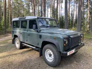 2014 Land Rover Defender Base Utility 110 I Рестайлинг, зелёный, 2700000 рублей, вид 2