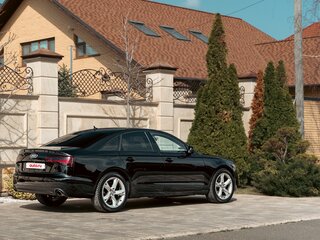 2014 Audi A6 IV (C7), чёрный, 1510000 рублей, вид 5