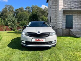 2017 Skoda Rapid I Рестайлинг, белый, 1400000 рублей, вид 2