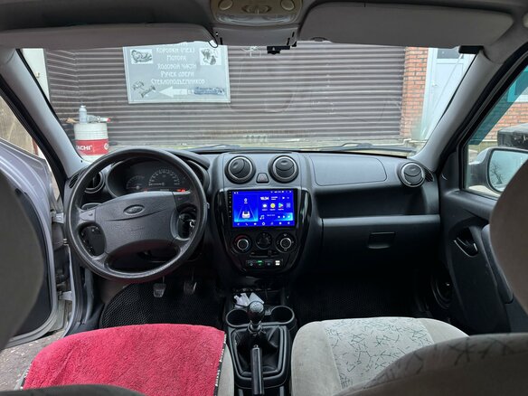 2009 Lada (ВАЗ) Kalina I, серебристый, 420000 рублей - вид 8