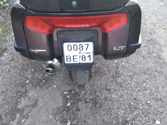 2001 BMW K 1200 LT, фиолетовый, 490000 рублей - вид 8