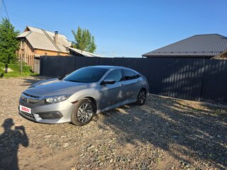 2016 Honda Civic X, серый, 1800000 рублей, вид 3