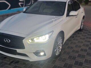 2017 Infiniti Q50 I Рестайлинг, белый, 2200000 рублей, вид 2