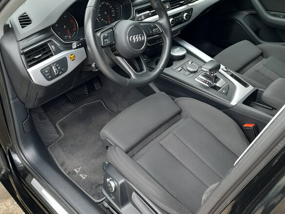 2019 Audi A4 V (B9), чёрный, 2040000 рублей - вид 4