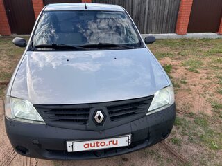 2007 Renault Logan I, серый, 420000 рублей, вид 1