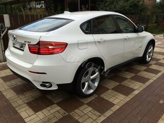 2012 BMW X6 35i I (E71) Рестайлинг, белый, 2300000 рублей, вид 3