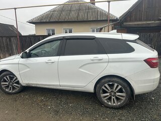2018 Lada (ВАЗ) Vesta SW I, белый, 1020000 рублей, вид 4