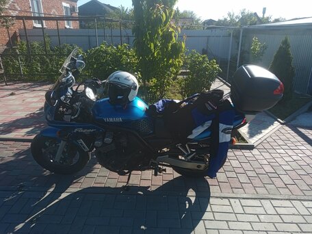 2001 Yamaha FZS600 Fazer, синий, 360000 рублей, вид 3