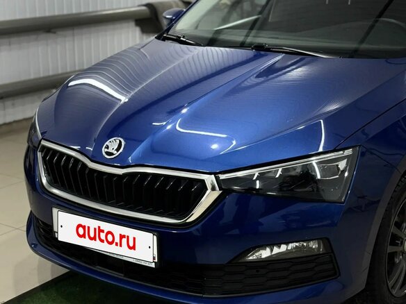 2021 Skoda Rapid II, синий, 1790000 рублей