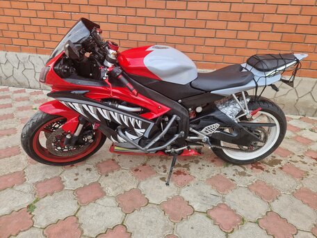 2011 Yamaha YZF-R6, красный, 650000 рублей, вид 5