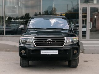 2012 Toyota Land Cruiser 200 Series Рестайлинг 1, чёрный, 3050000 рублей, вид 2