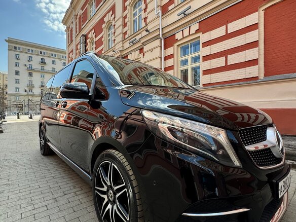 2019 Mercedes-Benz V-Класс 250 d длинный III (W447) Рестайлинг, чёрный - вид 6