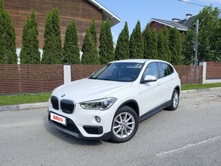 2019 BMW X1 18i sDrive II (F48), белый, 1850000 рублей, вид 3