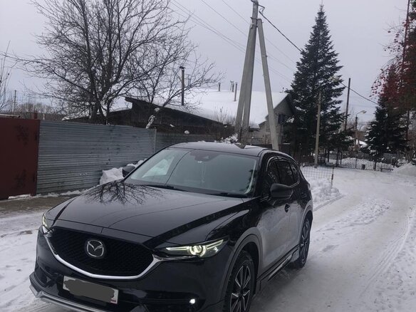 2017 Mazda CX-5 II, чёрный, 2150000 рублей