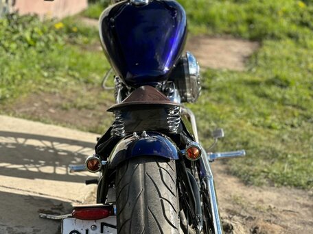 1992 Honda Steed 400, синий, 480000 рублей, вид 3