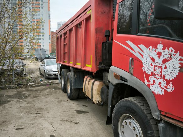 2008 FAW CA3250, красный, 1290000 рублей - вид 5