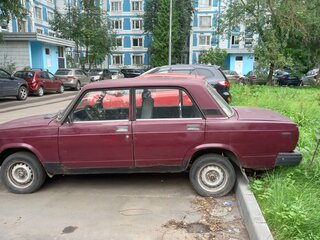 2001 Lada (ВАЗ) 2107, пурпурный, 230000 рублей, вид 4