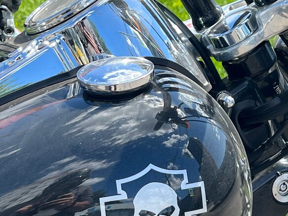 2009 Harley-Davidson Fat Bob, чёрный, 850000 рублей - вид 20