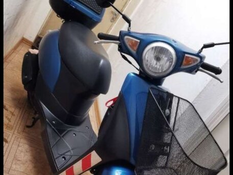 2017 Suzuki Lets 6, голубой, 95000 рублей, вид 1