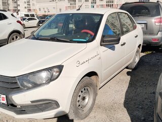 2019 Lada (ВАЗ) Granta I Рестайлинг, белый, 550000 рублей, вид 1